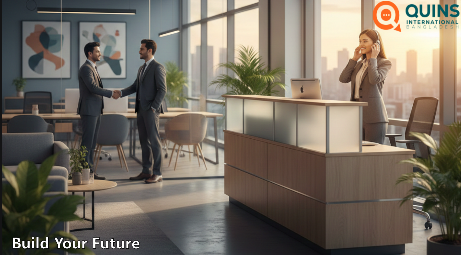 "স্মার্ট ক্যারিয়ারের খোঁজে? কুইন্স ইন্টারন্যাশনাল বিডিতে আকর্ষণীয় ক্যারিয়ার গড়ার দারুণ সুযোগ!"