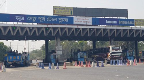 যমুনা সেতু দিয়ে ২৪ ঘণ্টায় ৩৬ হাজার যানবাহন পারাপার