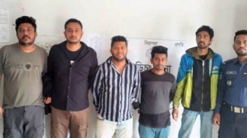 কুমিল্লা বুড়িচংয়ে মাদক সেবনের দায়ে ৫ যুবকের ৭ দিনের কারাদণ্ড