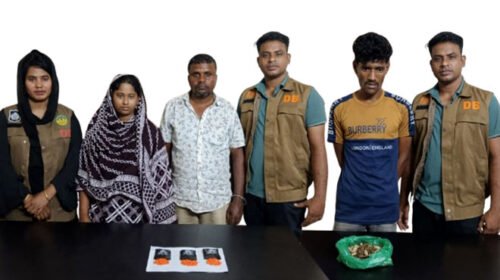 রাজশাহীতে ডিবি পুলিশের অভিযানে নারীসহ ৩ মাদক ব্যবসায়ী গ্রেপ্তার
